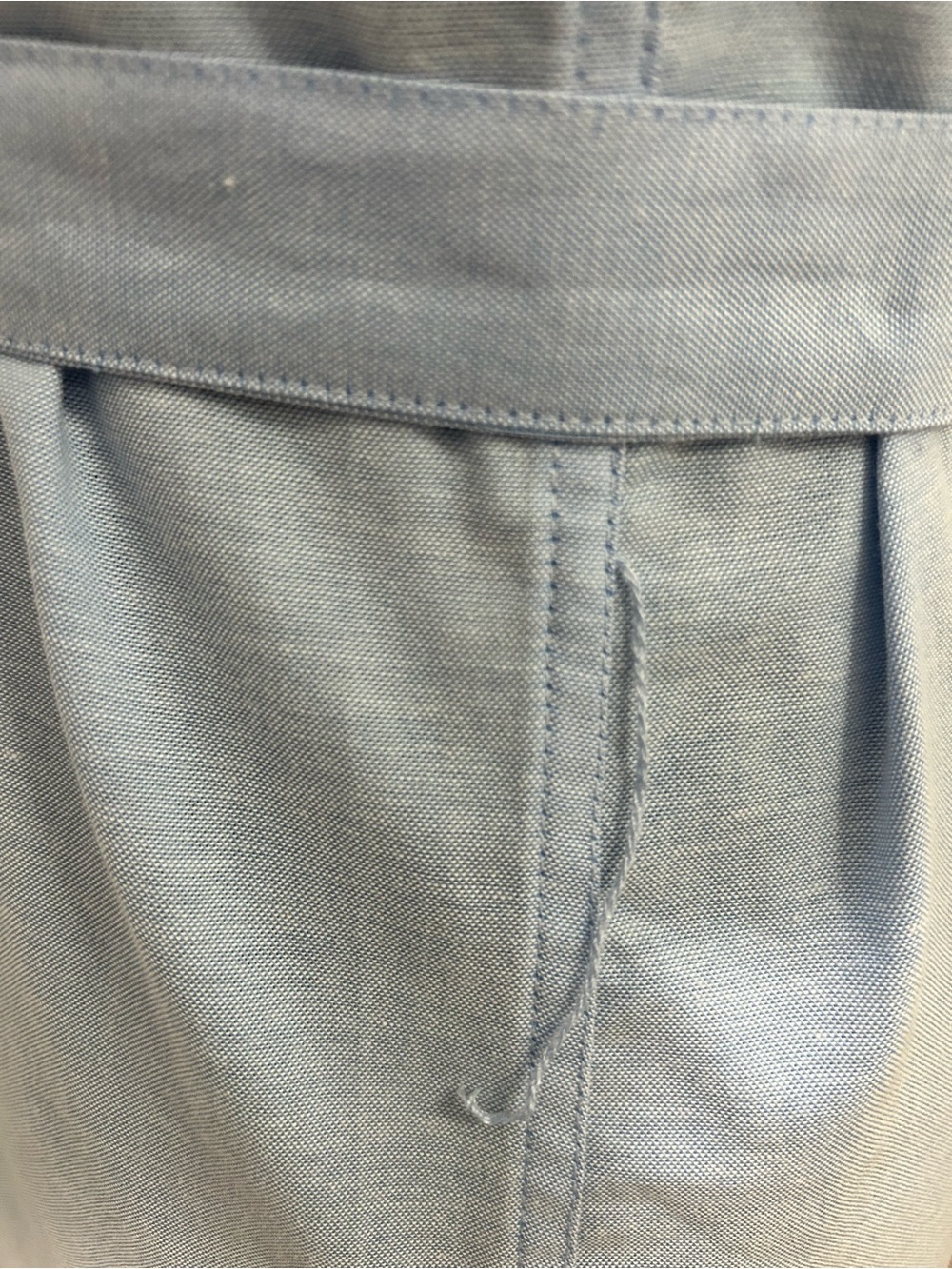 U.S. Polo Assn. Women’s Blue Oxford Shirt Dress NWT Small - Picture 14 of 14